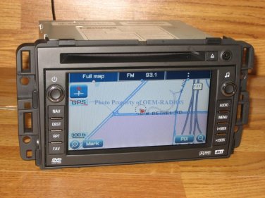 07-09 CHEVY SILVERADO TAHOE GMC YUKON SIERRA NAV NAVIGATION CD/DVD/MP3 RADIO OEM