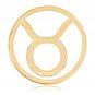 Nikki Lissoni, yellow gold, "Taurus" Coin Insert