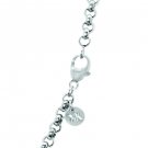 Nikki Lissoni, silver, 3mm Rolo Chain 30"
