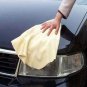 Car Auto Cleaning Washing Chamois Cloth 43 x 66 cm (Yellow)