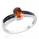 Black Diamond*Santa Ana Madeira Citrine Ring