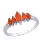 Faceted Jalisco Fire Opal