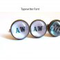 Initial Cufflinks, Initial Cuff Links, Personalized Cufflinks, Custom Cufflinks, Name Cufflinks