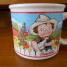 CAMPBELLS SOUP KIDS AND FARM SOUP COFFEE MUG HOUSTON HARVEST GIFT PRODUCTS 2001
