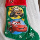 DISNEY PIXAR CARS 19 1/2" CHRISTMAS STOCKING NWT
