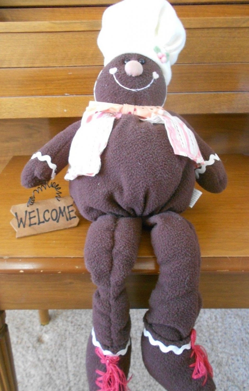 plush gingerbread man