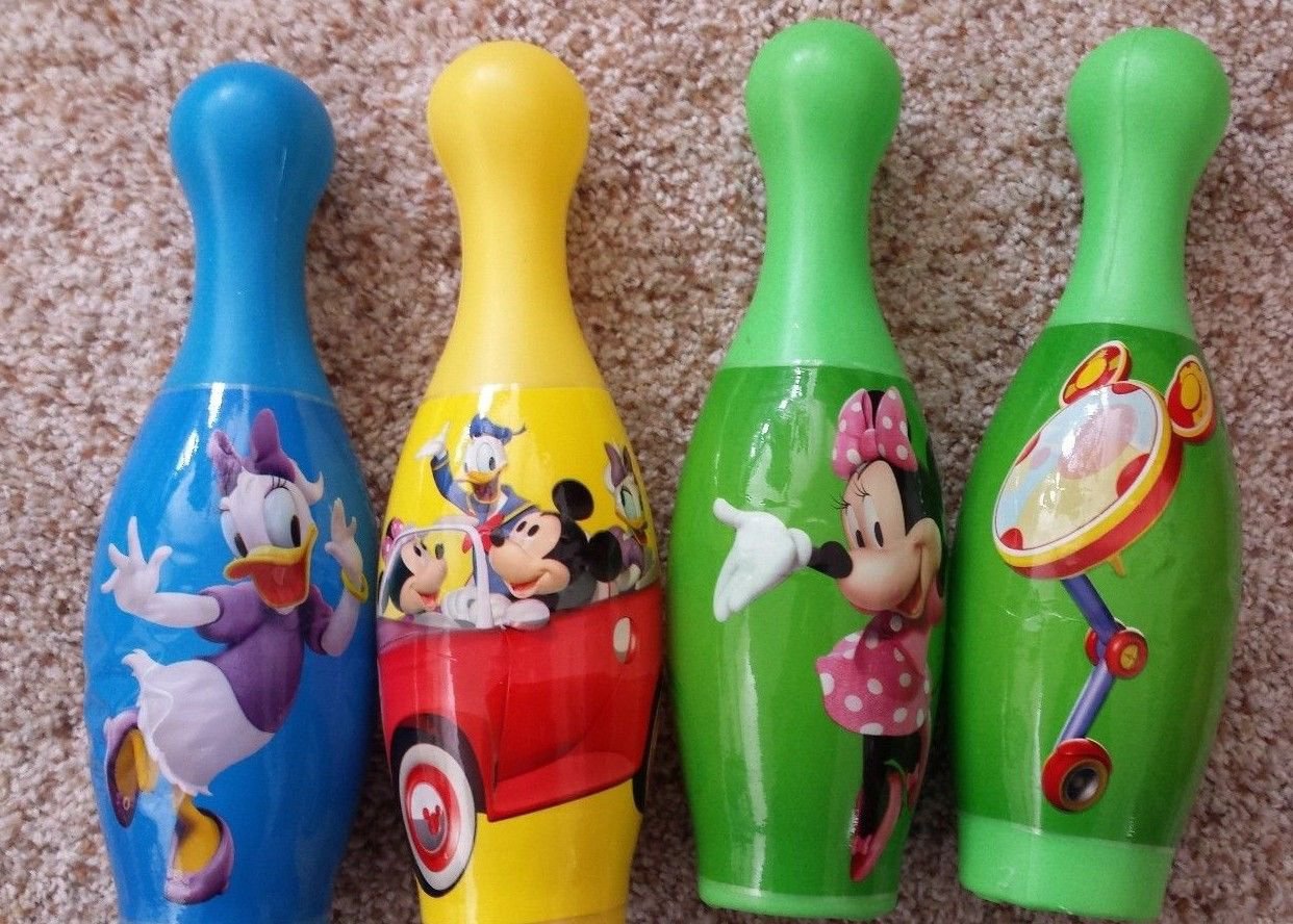 minnie mouse bowling set