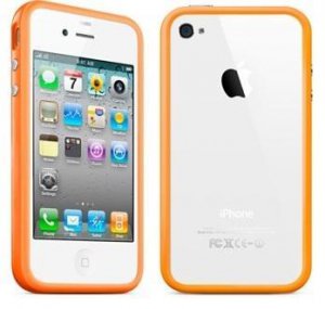 Orange iPhone 4 Bumper Case