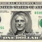 Paul Weller on a REAL Dollar Bill The Jam Cash Money Memorabilia Collectible Celebrity