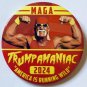 2.25" Button Donald Trump Hulk Hogan Trumpamaniac President Election