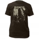 David Bowie Guitar Fitted Jersey T-Shirt