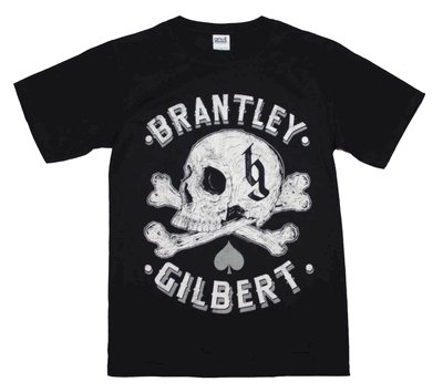 BRANTLEY GILBERT SKULL T-SHIRT