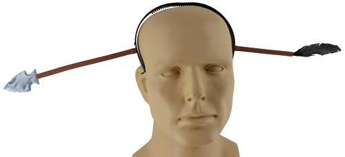 Arrow Through Head Joke Gag