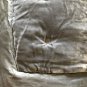 Yves Delorme Cocon Baltic Blue Silk Velvet Cotton Reversible Counterpane Foot Quilt New $1095