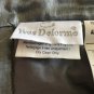 Yves Delorme Cocon Baltic Blue Silk Velvet Cotton Reversible Counterpane Foot Quilt New $1095