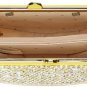 Kate Spade Via Limoni Lina Lemon Wedge Handbag Clutch Sparkling Bag Purse RARE New NWT