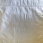 Yves Delorme Miroir Nude Boudoir Sham Case 12x17" Cotton White Pink Basket Weave Embroidery $120 NEW