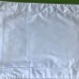 $150 New Yves Delorme Boudoir Sudare Sham Case 12" x 17" White Floral Paisley Jacquard 100% Cotton