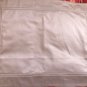 $95 New Yves Delorme Triomphe Sureau 1 Boudoir Sham 12" x 16" Solid Taupe Brown Cotton Sateen