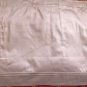 $95 New Yves Delorme Triomphe Sureau 1 Boudoir Sham  12" x 16" Solid Taupe Brown Cotton Sateen