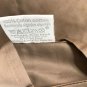 $95 New Yves Delorme Triomphe Sureau 1 Boudoir Sham  12" x 16" Solid Taupe Brown Cotton Sateen