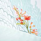 New Yves Delorme Sources Aqua Queen Flat Sheet 94" x 116" (240x295 CM) 100% Cotton Sateen Tropical New Yves Delorme Sources Aqua Queen Flat Sheet 94" x 116" (240x295 CM) 100% Cotton Sateen Tropical