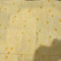 ONE New Yves Delorme Solstice Jaune Boudoir Sham Small Decorative Pillowcase Yellow Graphic Cotton
