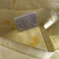 ONE New Yves Delorme Solstice Jaune Boudoir Sham Small Decorative Pillowcase Yellow Graphic Cotton