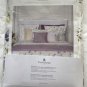 New Yves Delorme Senteur Floral Reversble Super King Duvet Cover Cotton Percale $500