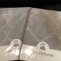 New Yves Delorme Luna KING Fitted Sheet Solid Light Ice Blue 300TC 100% Cotton Sateen NEW