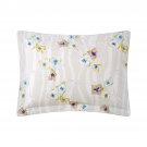Yves Delorme 2 Standard Shams Cases Ondee Wildflowers Floral Reversible Cotton NWT Yves Delorme 2 Standard Shams Cases Ondee Wildflowers Floral Reversible Cotton NWT