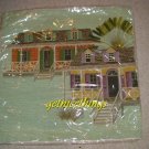 ONE Iosis Yves Delorme New Beach House Mon Ile BLUE GREEN 18" Pillow Cover $155 ONE Iosis Yves Delorme New Beach House Mon Ile BLUE GREEN 18" Pillow Cover $155