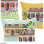 ONE Iosis Yves Delorme New Beach House Mon Ile Lime Green 18" Pillow Cover $155