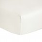 New Hugo Boss Yves Delorme Paros 18" Cal King Fitted Sheet Nacre Cream Sateen