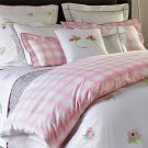 New Lolarose Yves Delorme Decorative Pillow Cover Anemone Flowers Embroidery 100% Linen New Lolarose Yves Delorme Decorative Pillow Cover Anemone Flowers Embroidery 100% Linen