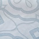$650 New Yves Delorme Odyssee F/QN Duvet Cover 92x92" Damask Medallions Light Blue Grey France $650 New Yves Delorme Odyssee F/QN Duvet Cover 92x92" Damask Medallions Light Blue Grey France