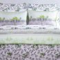 New Pair Yves Delorme Mousson 2 King Shams Cases Tropical Floral Palms Toile France