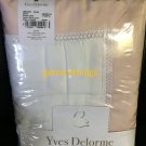 NWT $950 Yves Delorme KING Duvet Cover 280x240CM Walton Blush France White Pink Venetian Stitch New