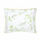 NEW YVES DELORME GINKGO SHAM CASE 12x17" FLOWERS FLORAL LEAVES JAPANESE ASIAN GREEN FRANCE NEW YVES DELORME GINKGO SHAM CASE 12x17" FLOWERS FLORAL LEAVES JAPANESE ASIAN GREEN FRANCE