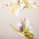 New Pair Yves Delorme 2 Euro Shams Cases Dans Magnolia Floral Reversible Organic Cotton  France