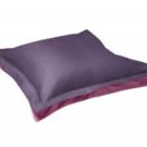$115 NWT Triomphe Figue Purple Cushion Throw Pillow Cover Yves Delorme Silk Blend Rubino