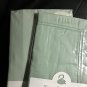 New Yves Delorme Deep Pocket Fitted Sheet Cal King 75x85" Roma Celadon Green 500TC Percale