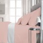 New Yves Delorme Deep Pocket Fitted Sheet Cal King 75x85" Roma Celadon Green 500TC Percale
