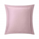 2 New Yves Delorme EURO Shams Lila Triomphe Lilac Pink Purple Organic Sateen NEW
