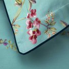 Yves Delorme 2 Standard Shams Cases Un Jour Une Histoire Floral Orchids Organic SateenFrance