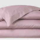 $395 Yves Delorme Triomphe Lila Twin Size Duvet Cover Lilac Pink Purple Organic Cotton Sateen France $395 Yves Delorme Triomphe Lila Twin Size Duvet Cover Lilac Pink Purple Organic Cotton Sateen France