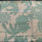 Yves Delorme Tablecloth Cachcache 110"x70" Floral Birds Cotton Jacquard Blue Multi NEW