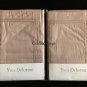New Pair Yves Delorme Lila Triomphe 2 King Shams Lavender Lilac Purple Organic Sateen France
