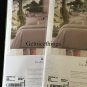 New Pair Yves Delorme Lila Triomphe 2 King Shams Lavender Lilac Purple Organic Sateen France