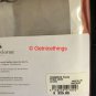 $325 New Yves Delorme Triomphe Cal King Fitted Sheet 75x85" Pink Solid Organic Cotton Sateen France